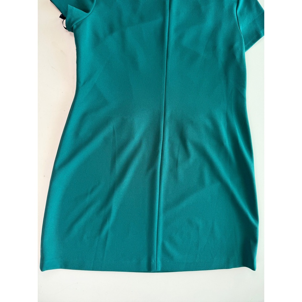 Tommy Hilfiger Womens Teal Green Short Sleeve Dress Faux Pockets Size 16 NWT - Picture 12 of 12
